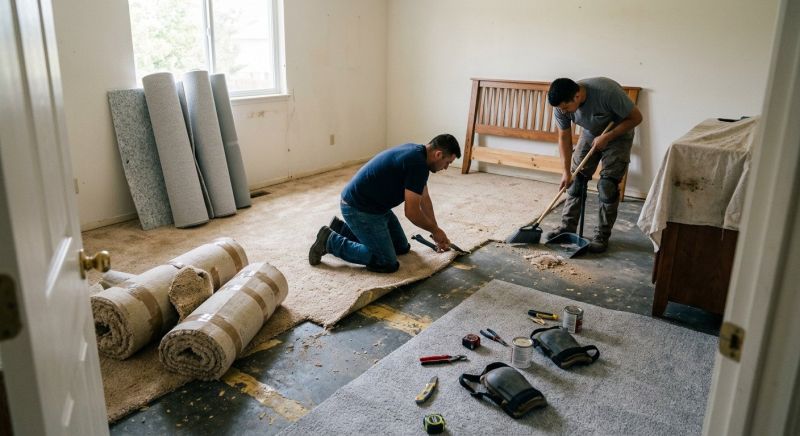 Basement Carpet Renovation
